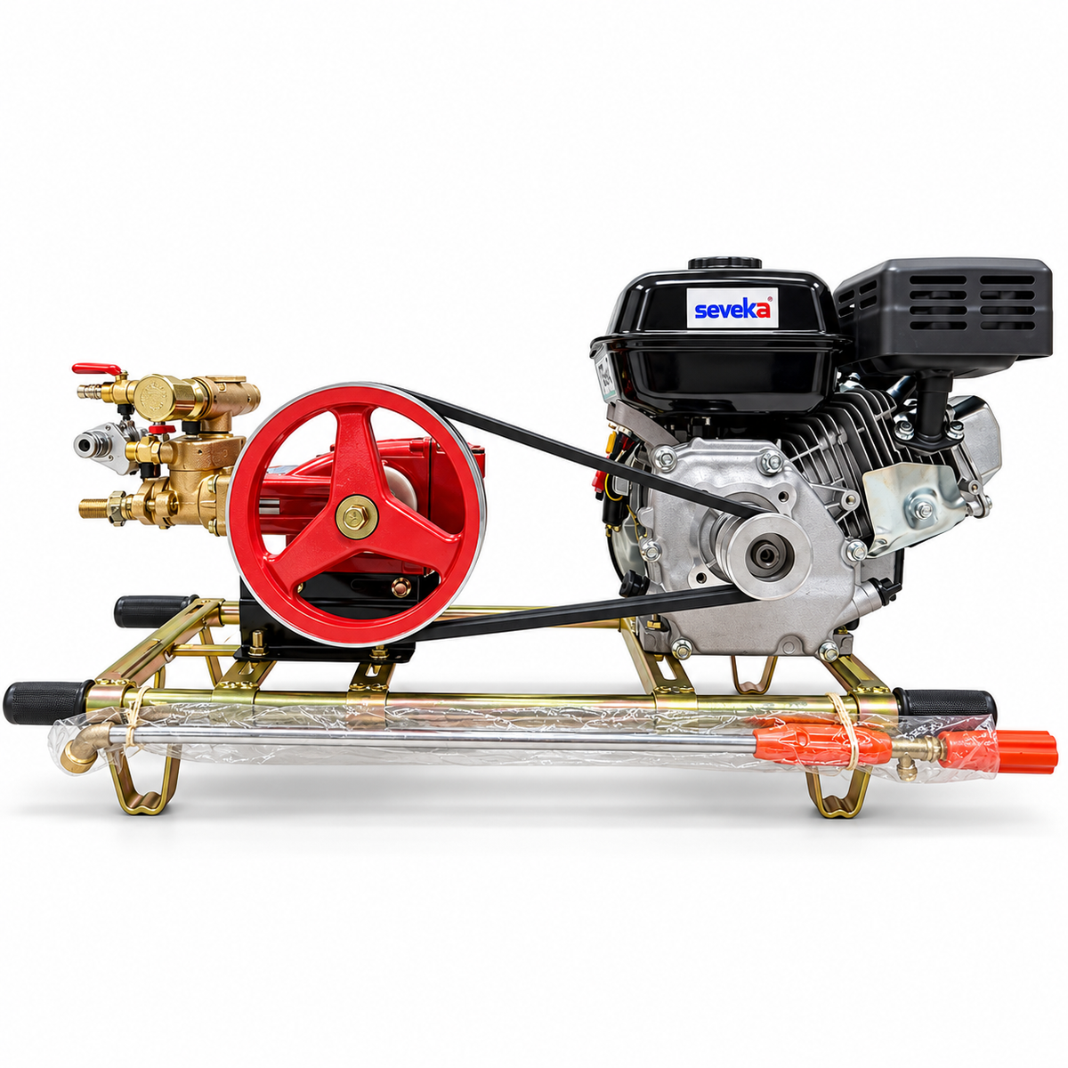 Estacionaria 25L, motor 6.5 HP sin graseras, Automatica Alterman