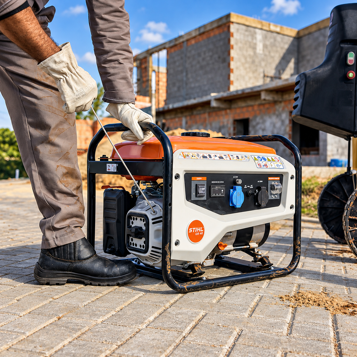 Generador Eléctrico a Gasolina STIHL GR 40