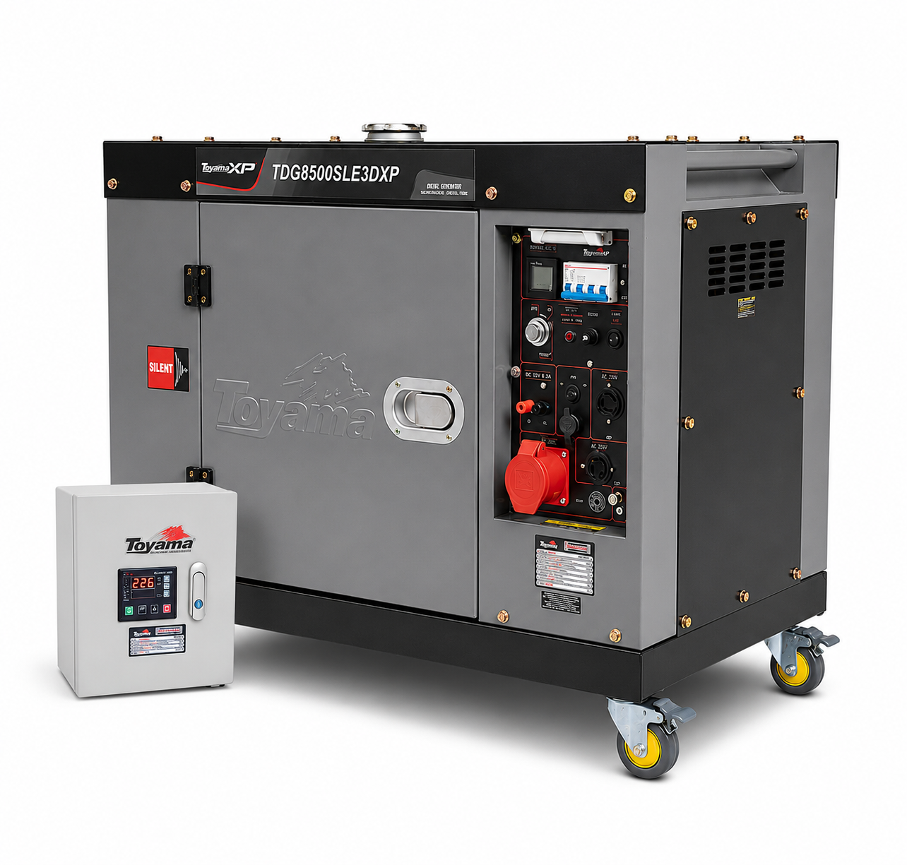 GENERADOR TOYAMA XP - TDG8500SLE3DXP DIESEL / TRIFASICO (CON ATS)