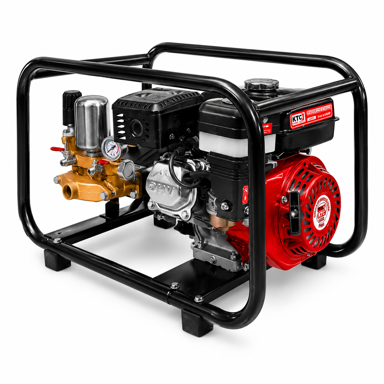Fumigadora Estacionaria acople directo KTC Gasolina 6.5HP 32-46L/min
