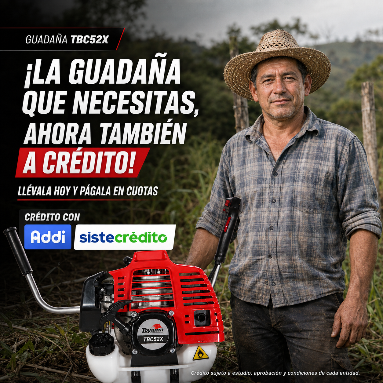 GUADAÑADORA TOYAMA TBC52X - SEMIPROFESIONAL