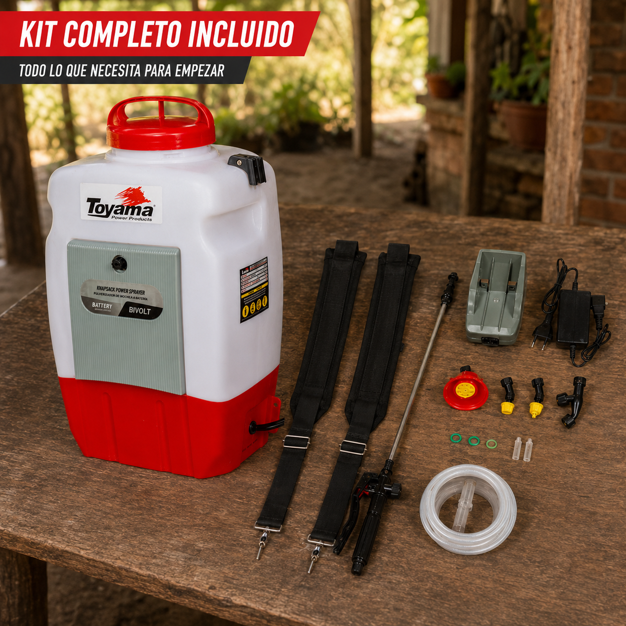 FUMIGADORA A BATERIA TOYAMA - TEBS16B