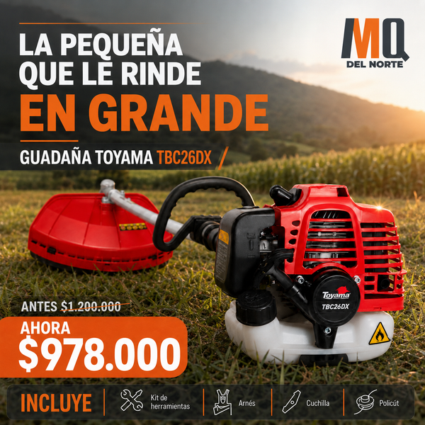 GUADAÑADORA TOYAMA - TBC26DX