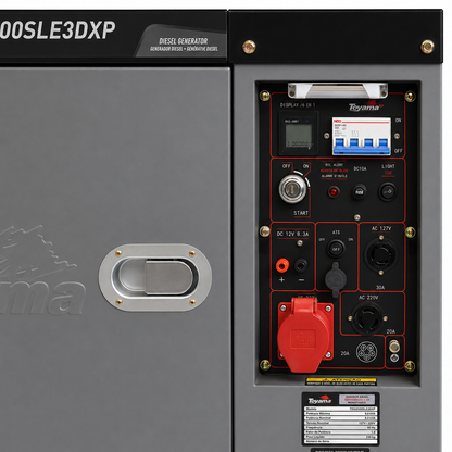 GENERADOR TOYAMA XP - TDG8500SLE3DXP DIESEL / TRIFASICO (SIN ATS)