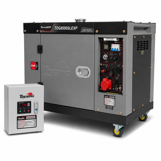 PLANTA ELECTRICA TDG8500SLEXP TOYAMA CABINADA 7000watt / Bifasico (CON ATS)