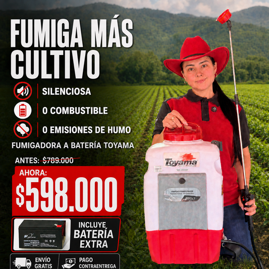 FUMIGADORA A BATERIA TOYAMA - TEBS16B