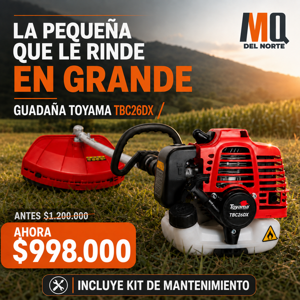 GUADAÑADORA TOYAMA - TBC26DX