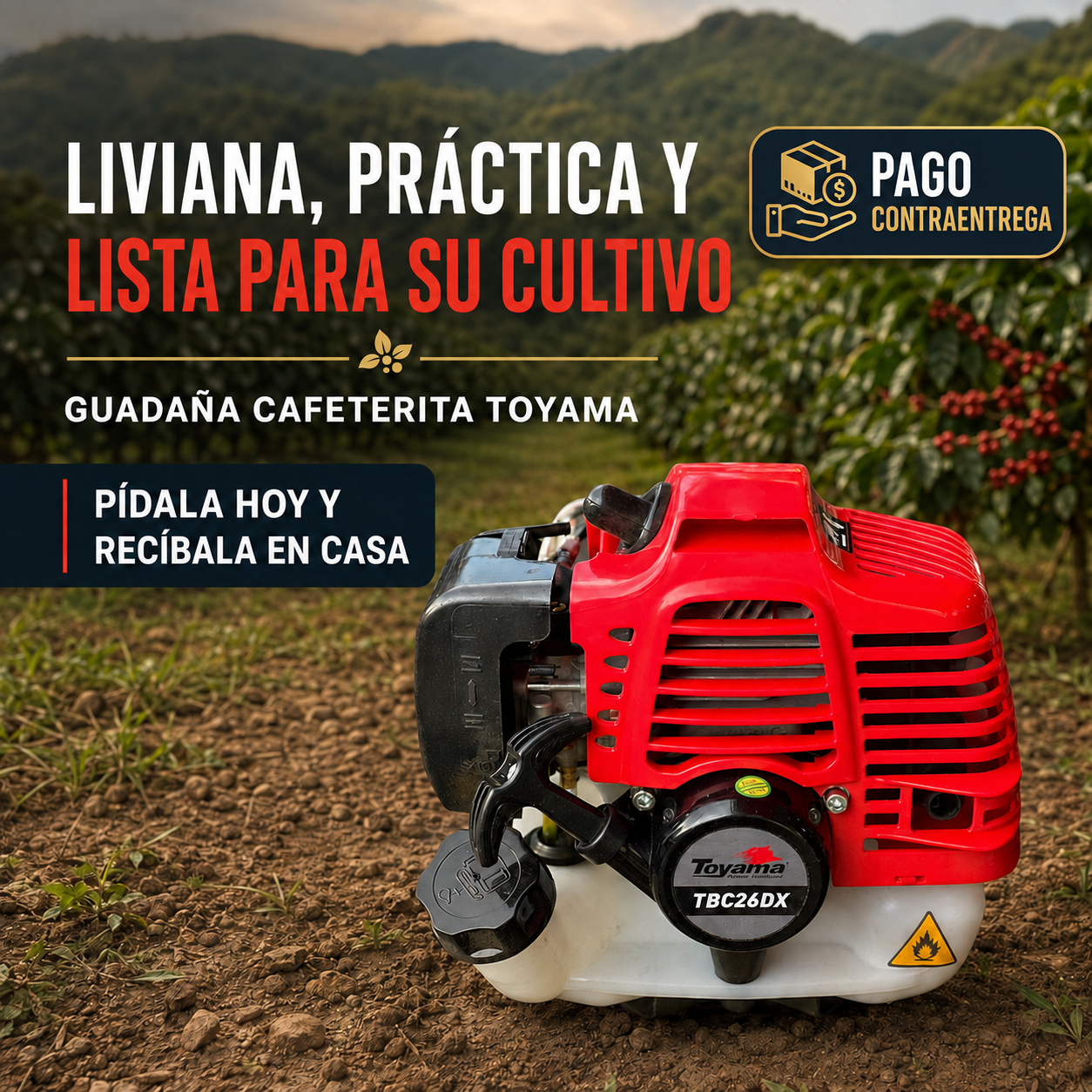 GUADAÑADORA TOYAMA - TBC26DX