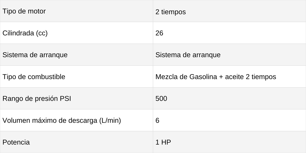 Fumigadora De Espalda MASTER/ ALTERMAN XKS25L Con Lanza