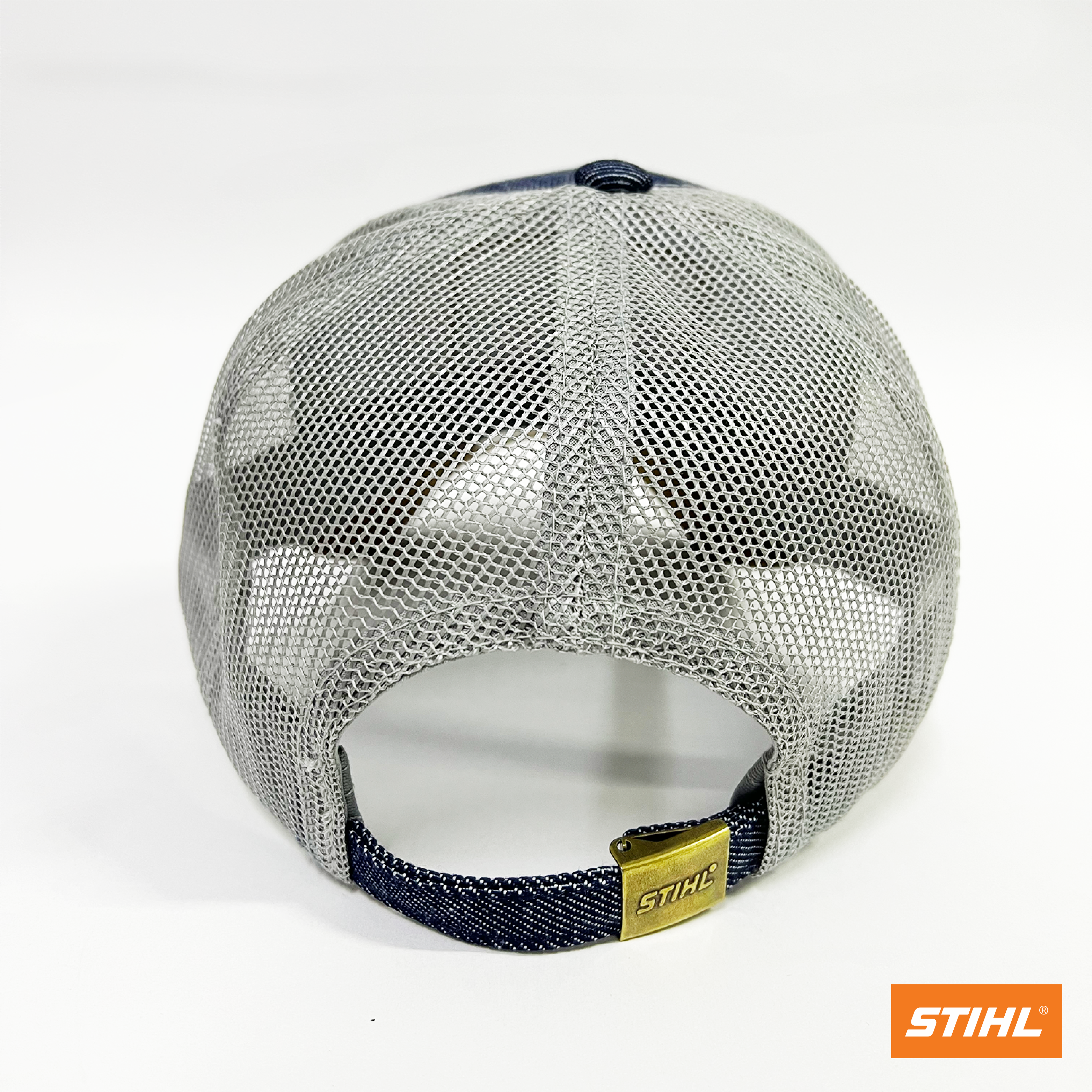 GORRA GRIS CON AZUL INDIGO STIHL - ORIGINAL