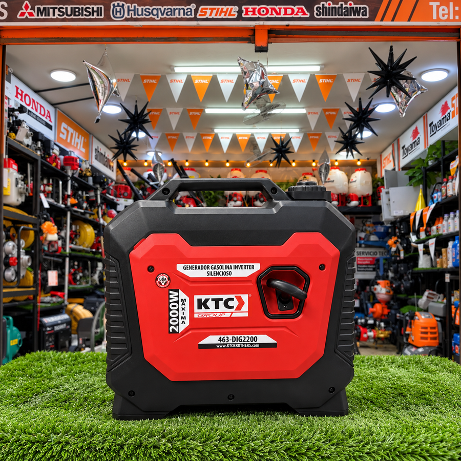 Generador Eléctrico KTC 2,200watt A Gasolina