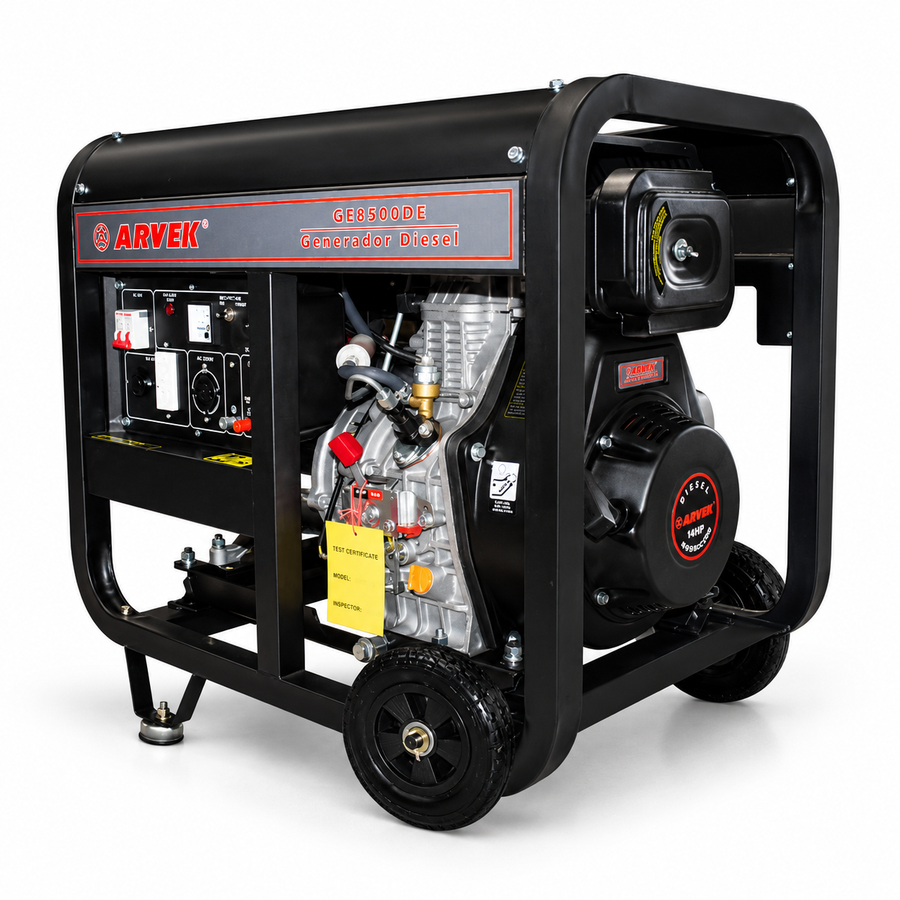 Generador Eléctrico Diesel ARVEK GE8500DE
