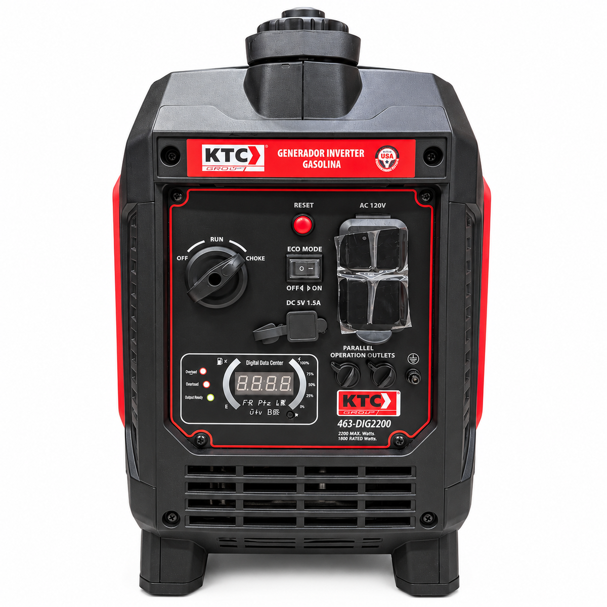Generador Eléctrico KTC 2,200watt A Gasolina