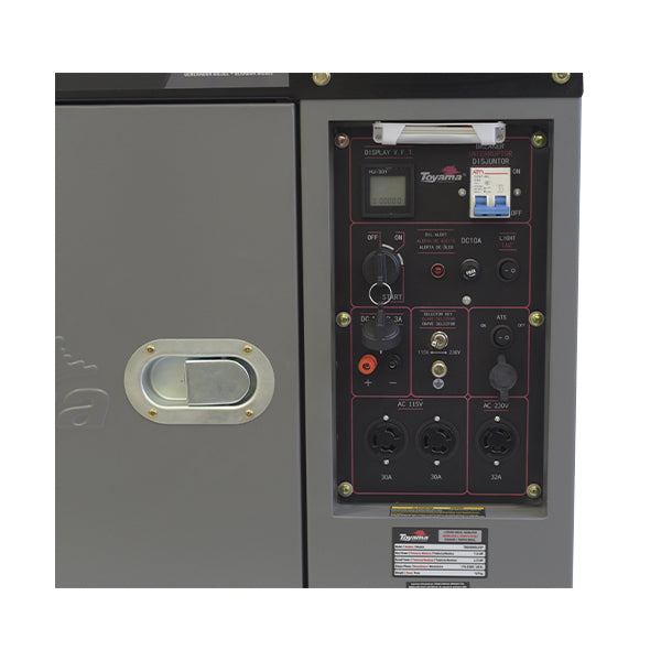 PLANTA ELECTRICA TDG8500SLEXP TOYAMA CABINADA 7000watt / Bifasico (SIN ATS)