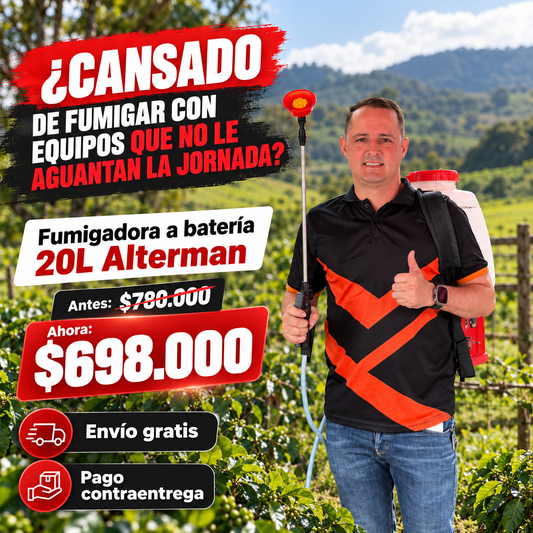 Fumigadora Alterman A Baterí­a 20Litros