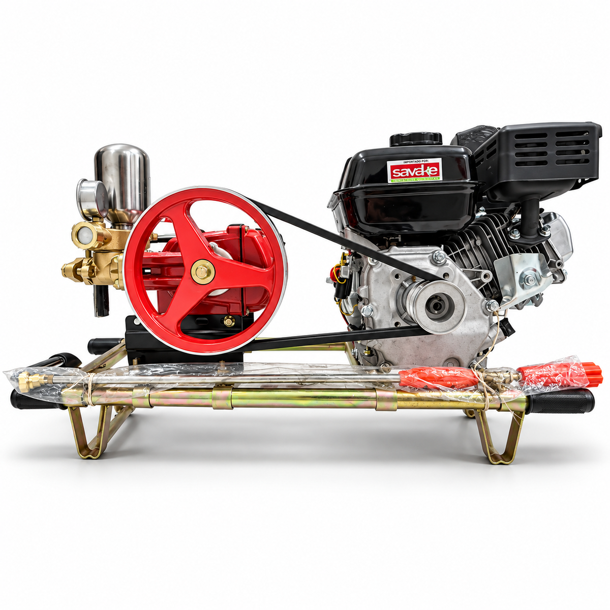 Estacionaria 45L, motor 6.5 HP sin graseras, Manual Alterman