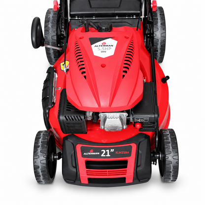 Cortacésped A Gasolina, Cuchilla 21″, Autopropulsada 4 En 1, Con Recolector