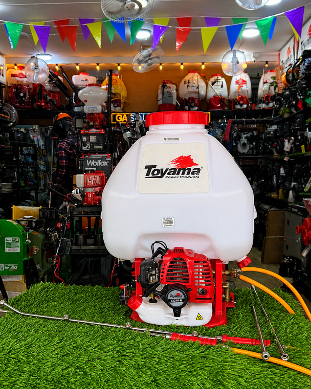FUMIGADORA DOBLE LANZA TOYAMA - TS26BN