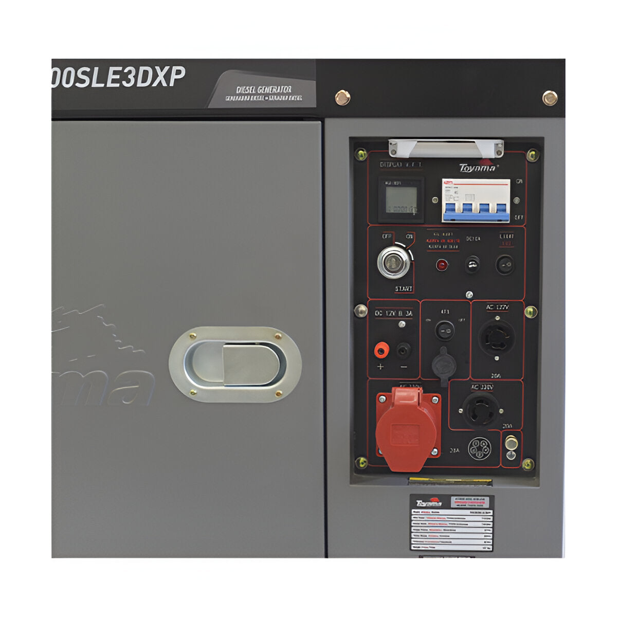Planta Eléctrica Diesel TOYAMA - TDG8500SLE3DXP