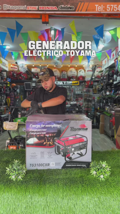 PLANTA ELECTRICA GASOLINA TOYAMA / TG3100CXR