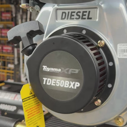 ESTACIONARIA TOYAMA TDE50BXP MOTOR DIESEL 5 HP / BOMBA 25L
