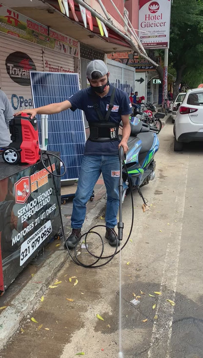 Hidrolavadora Eléctrica Vertical 1740PSI Wolfox